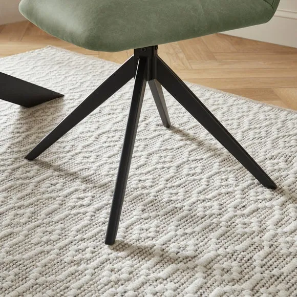 Loki Set of 2 Dining Chairs, Faux Leather 3