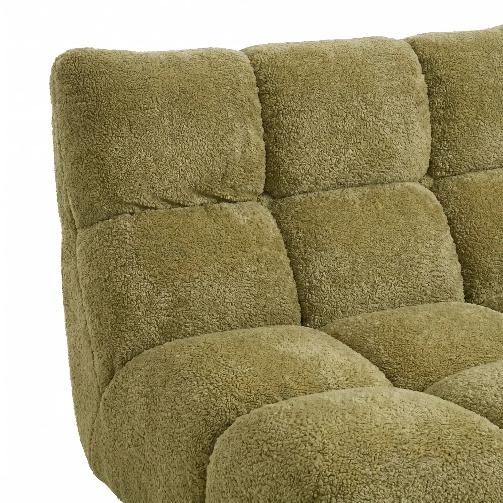Bryce 2 Seater With Armrest Right Modular Sofa, Gold Fabric | Barker & Stonehouse 2