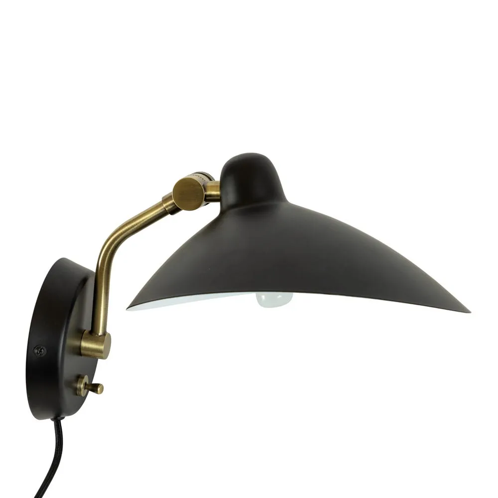 Heal's Milton Wall Lamp Black 2