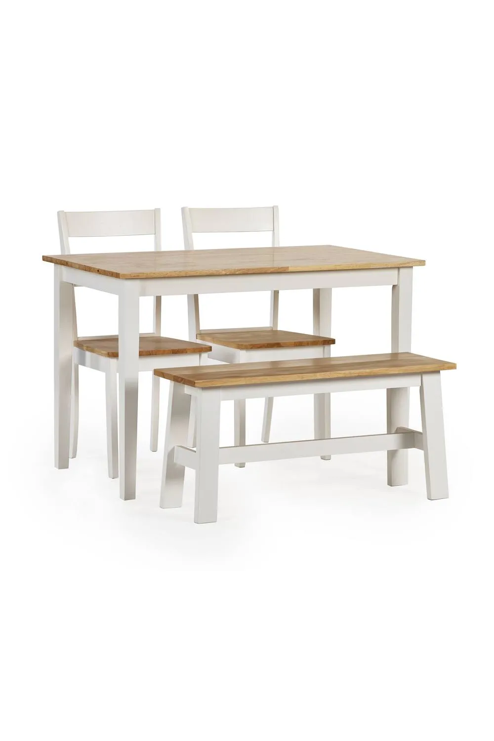 Julian Bowen Linwood 2 Seater Dining Bench in Light Oak 6