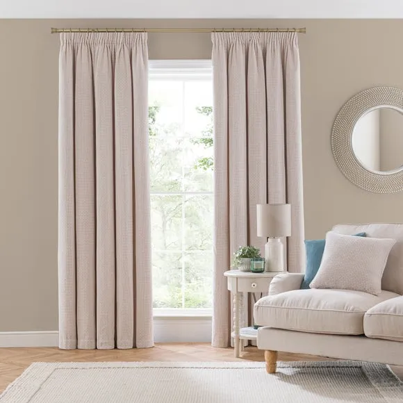 Alayna Chenille Pencil Pleat Curtains 2