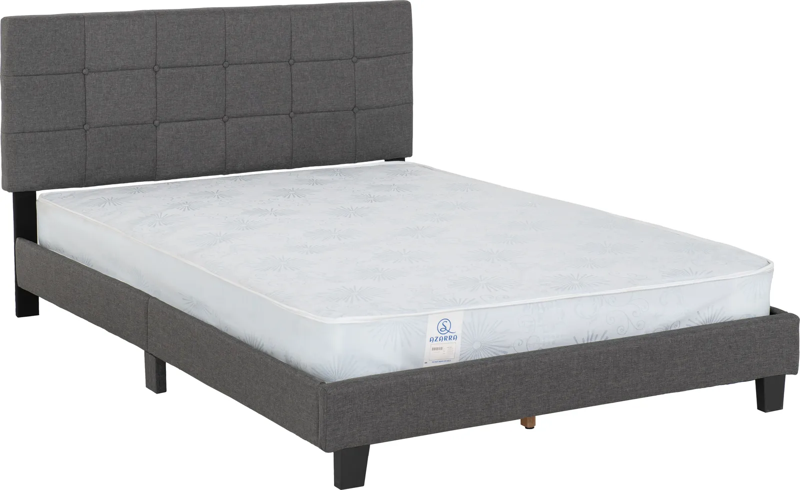 Seconique Arran 4'6" Bed (Double) in Grey 5