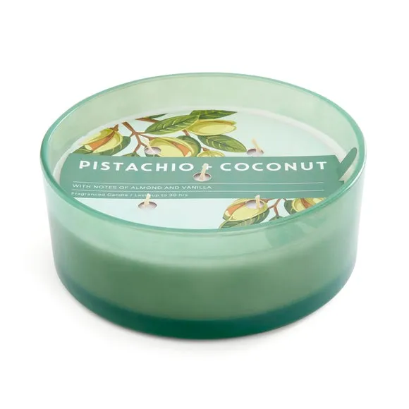 Pistachio & Coconut Multi Wick Candle 3