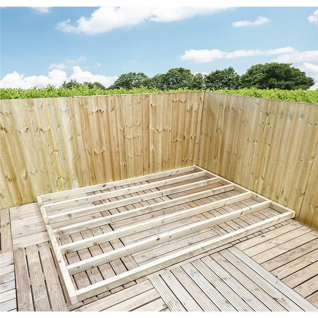 Marlborough 1.1m x 0.6m Pressure Treated Timber Base (C16 Graded Timber 45mmx70mm) in Natural 2