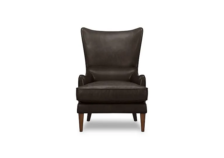 Aspen Leather Wing Chair - Sofas and Armchairs