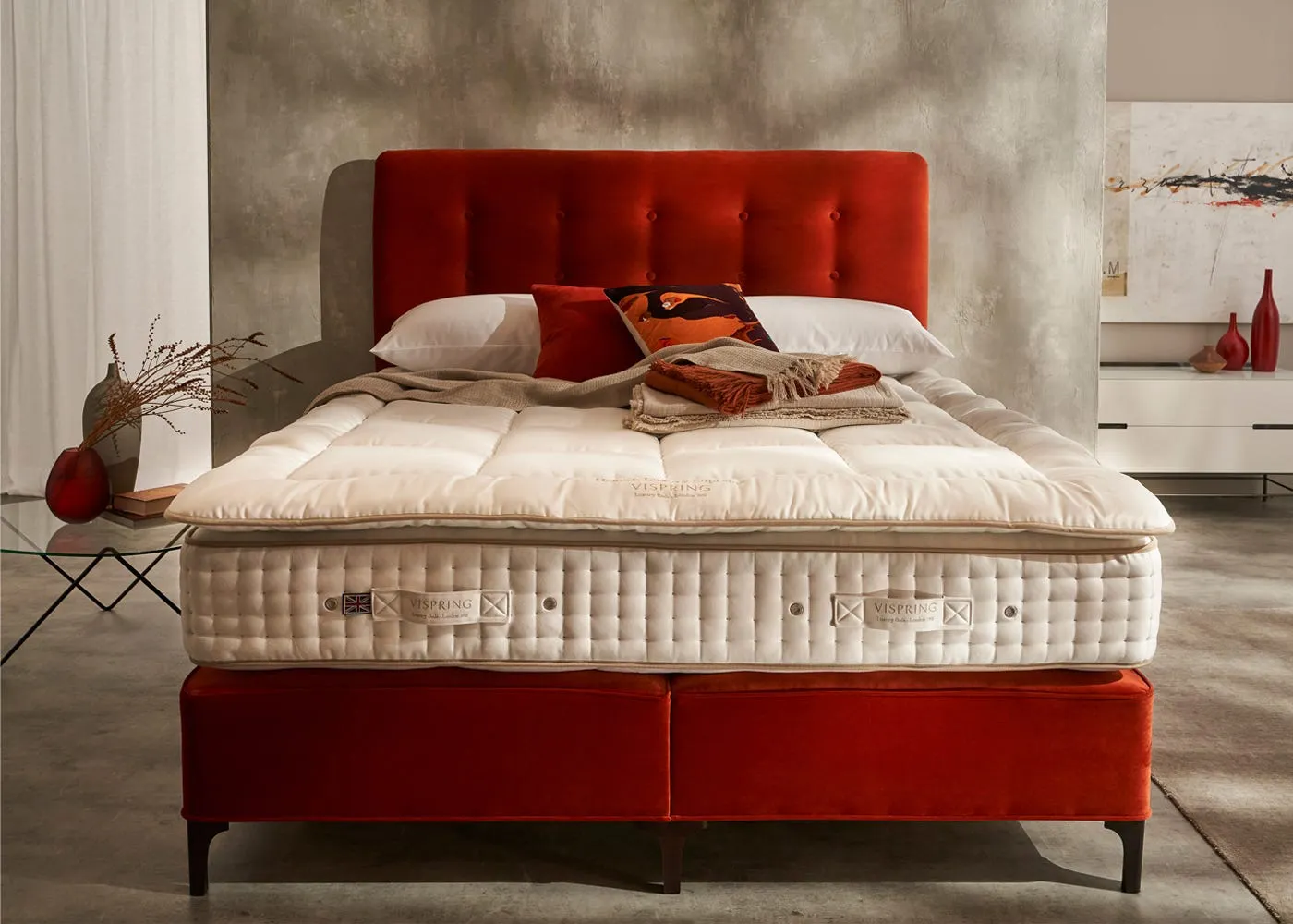 Vispring Heaven Luxury Supreme Mattress Topper Single 3