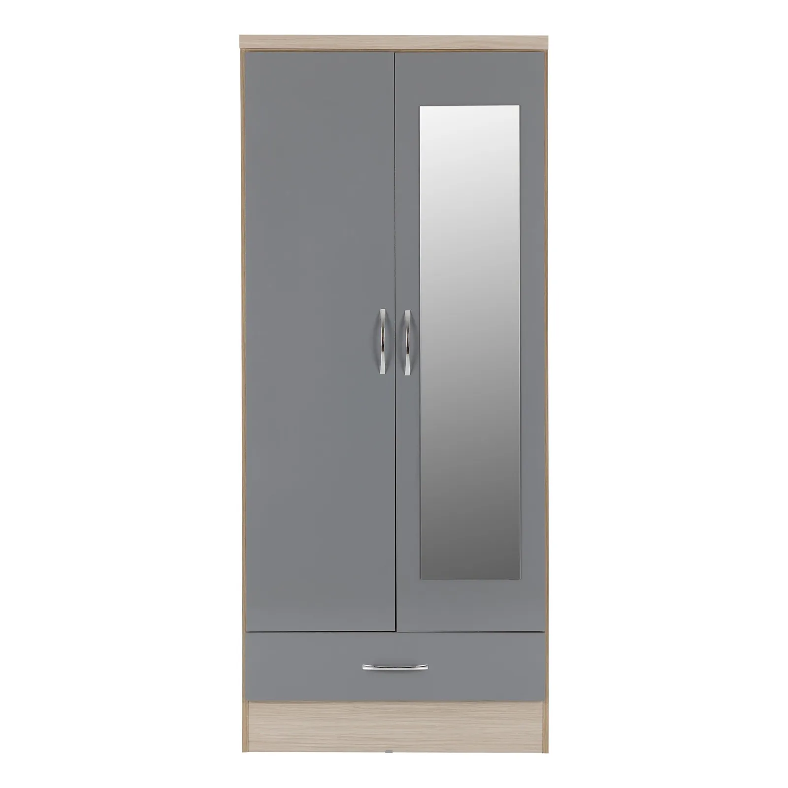 Nevada Double 1 Drawer Wardrobe
