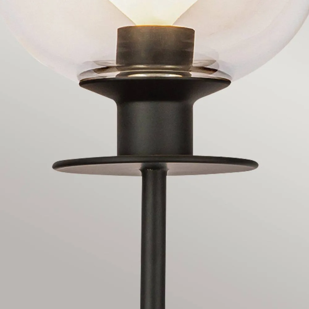 Netlighting Alora Mood Sylvia Wall Lamp Contemporary Matt Black 1x E14 3
