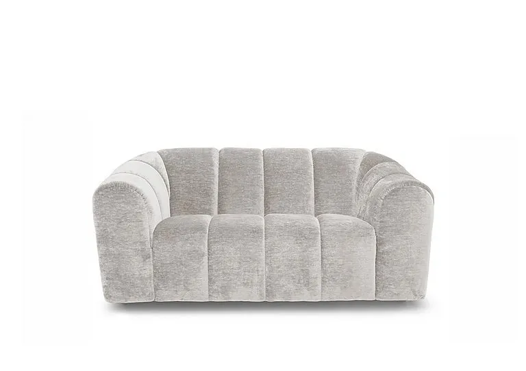 Rhianna 2 Seater Fabric Sofa - Lead Grey