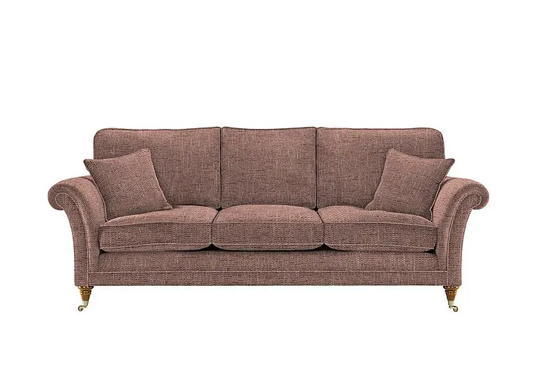 Burghley Grand 3 Seater Sofa - Country Rose - Sofas and Armchairs - In Time for Christmas