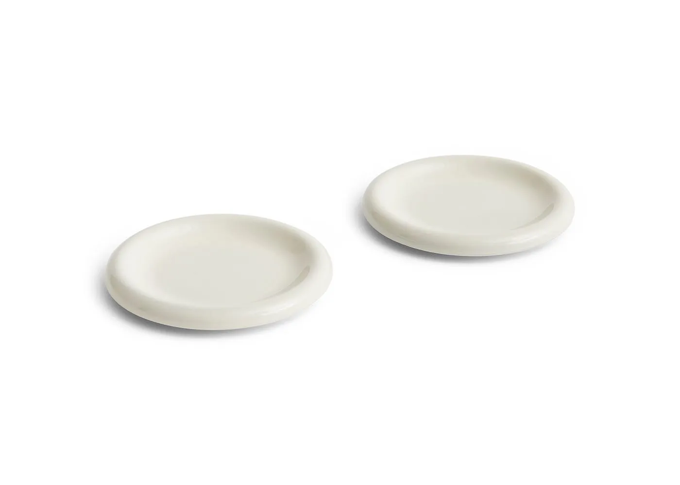 HAY Barro Side Plate Set of 2 White