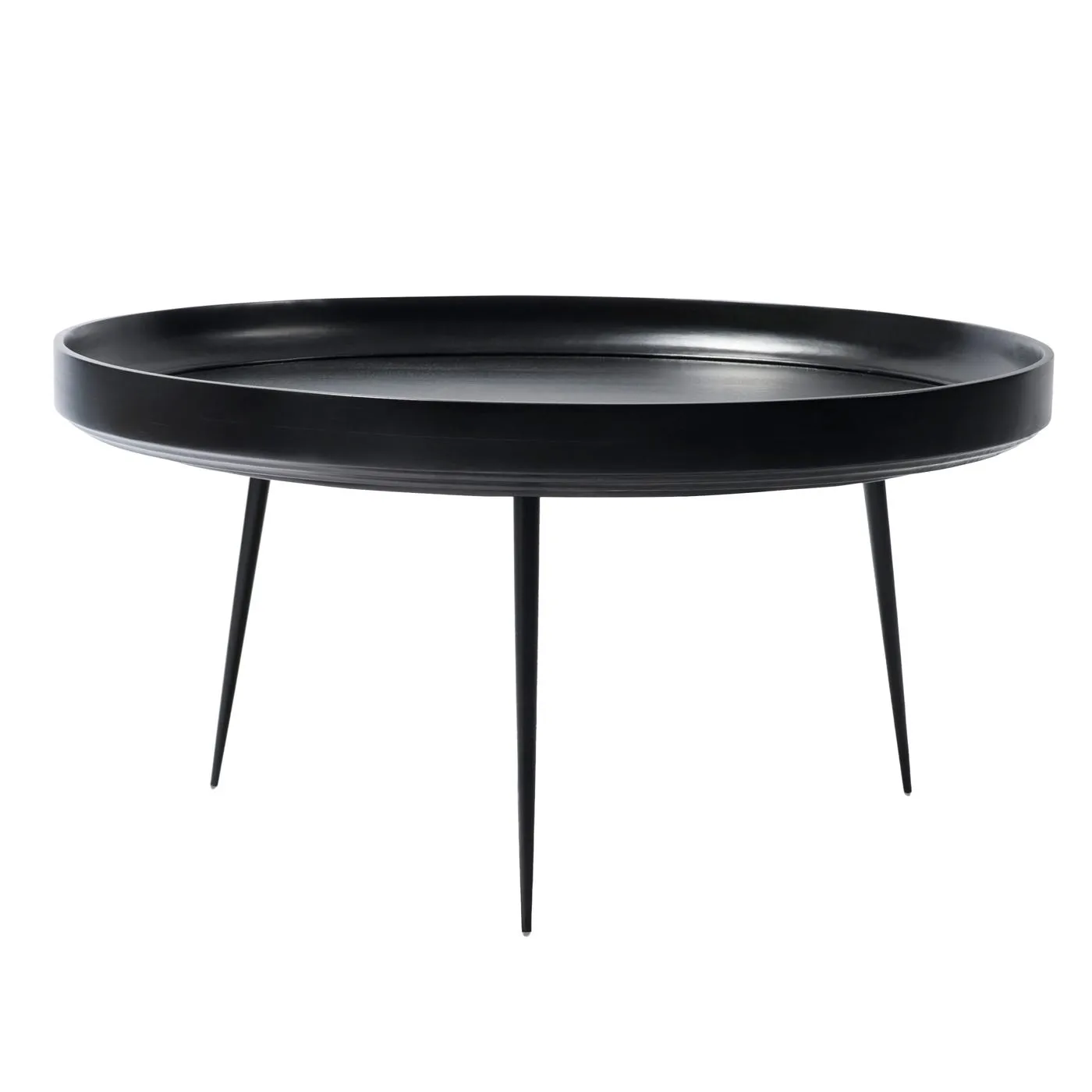 Mater Bowl Table Extra Large Black Stained Mango wood 2