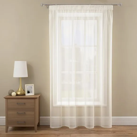 Sheer Elegance Tape Top Single Voile Panel 4