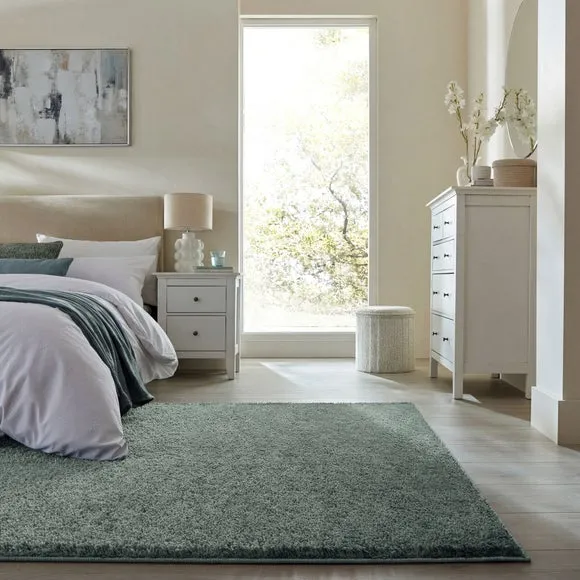 Sheen Shaggy Rug 1