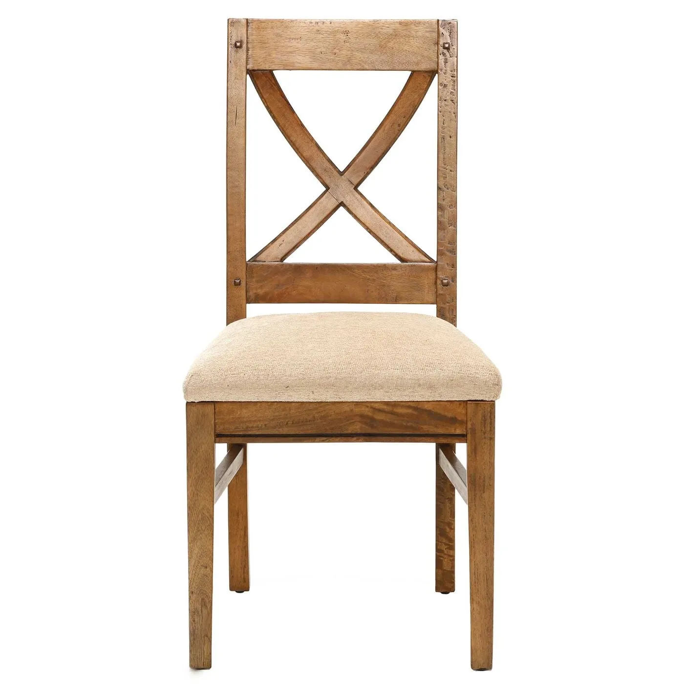 New Frontier Dining Chair, Brown Fabric | Barker & Stonehouse 4