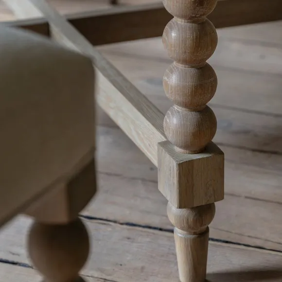 Cedar and Sage Boden 4-6 Seater Round Extendable Dining Table 3