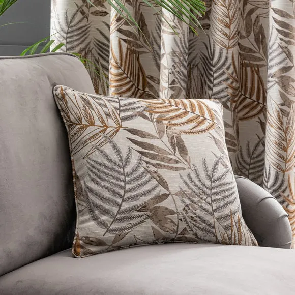 Leaf Jacquard Cushion 3