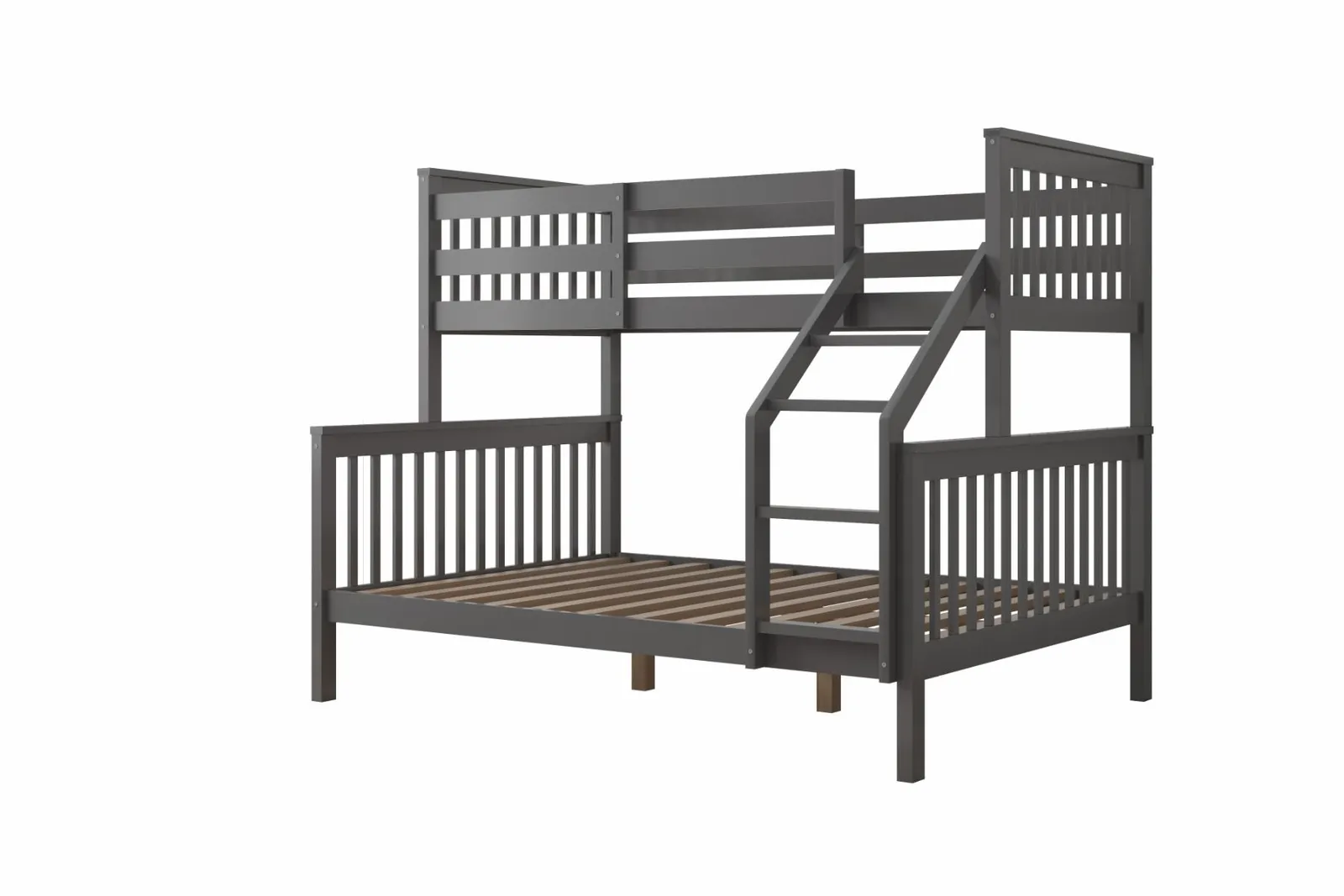 Flair Zoom Wooden Triple Bunk Bed in Grey 5