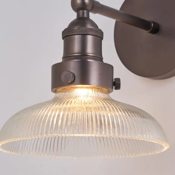 Pacific Lifestyle Bowery Ribbed Wall Light 2