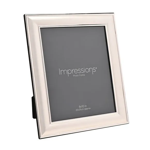 Impressions Silver Plated Border Edge Photo Frame 1