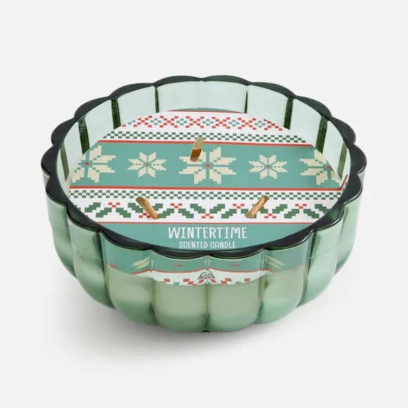 Winter Thyme Multi Woodwick Candle 3