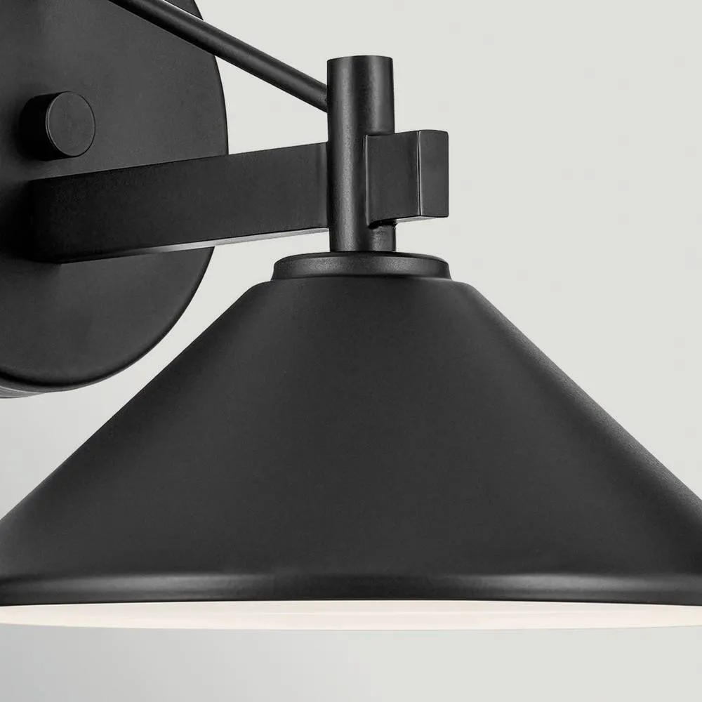 Netlighting Ripley Small Wall Lantern Black IP44 5
