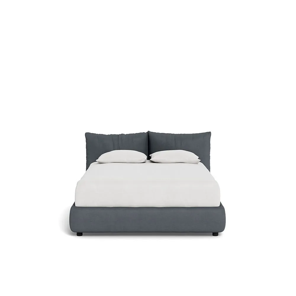 Heal's Pillow Bed Double Siena Cotton Shale Grey