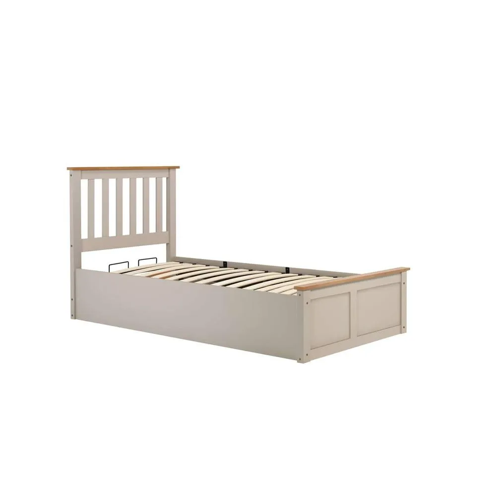 Birlea Phoenix Ottoman Storage Bed Frame in Grey 6