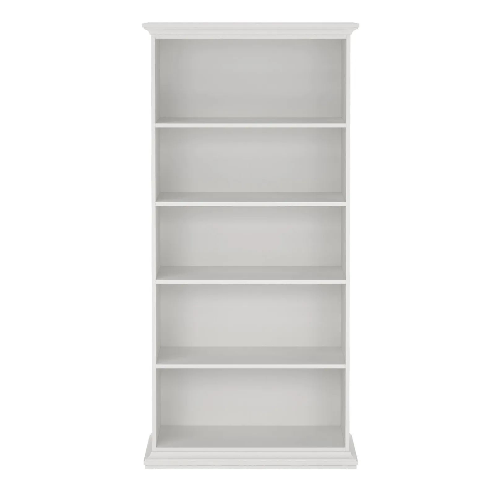Furniture To Go Paris Tall Bookcase in White 2