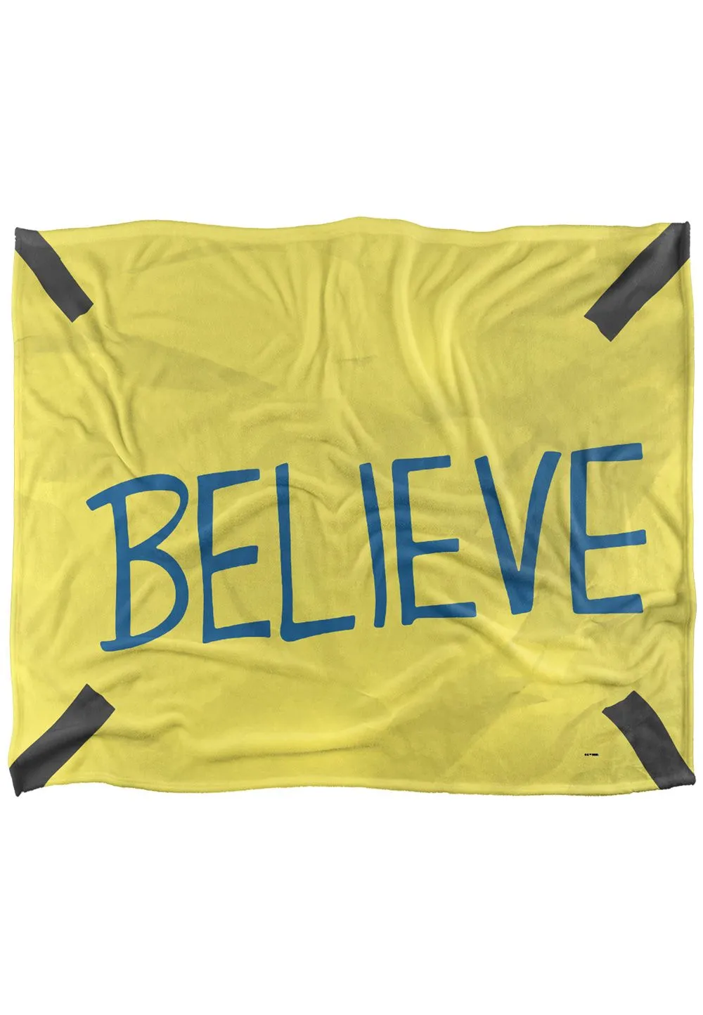 Warner Brothers Ted Lasso 152x127cm Believe Silky Touch Super Soft Throw Blanket in White