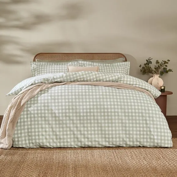 YARD Barton 100% Cotton Duvet Cover & Pillowcase Set 1