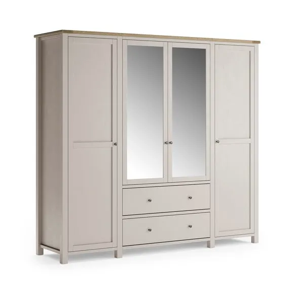 Olney 4 Door Wardrobe 6