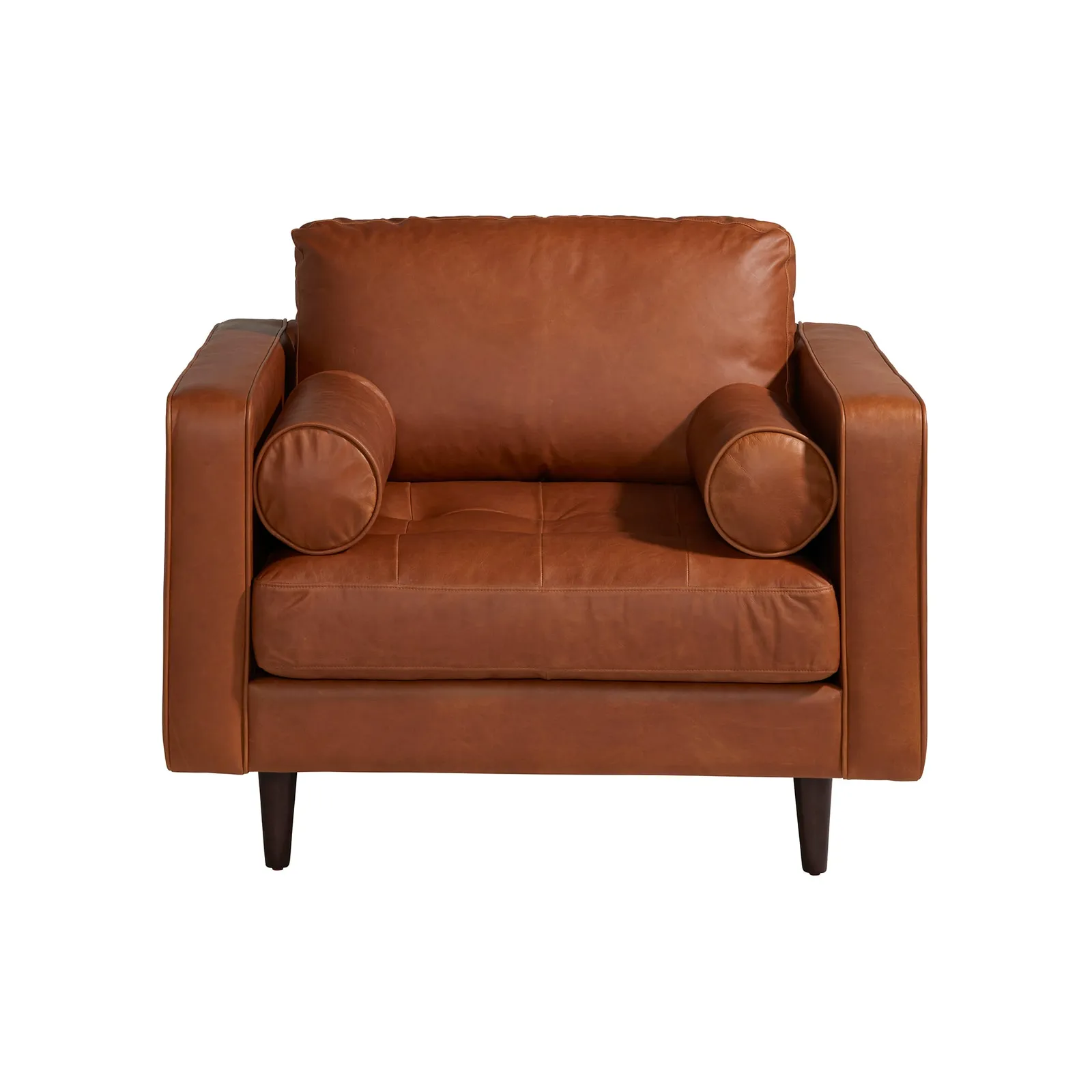 Hemingway Armchair, Brown Leather | Barker & Stonehouse 5
