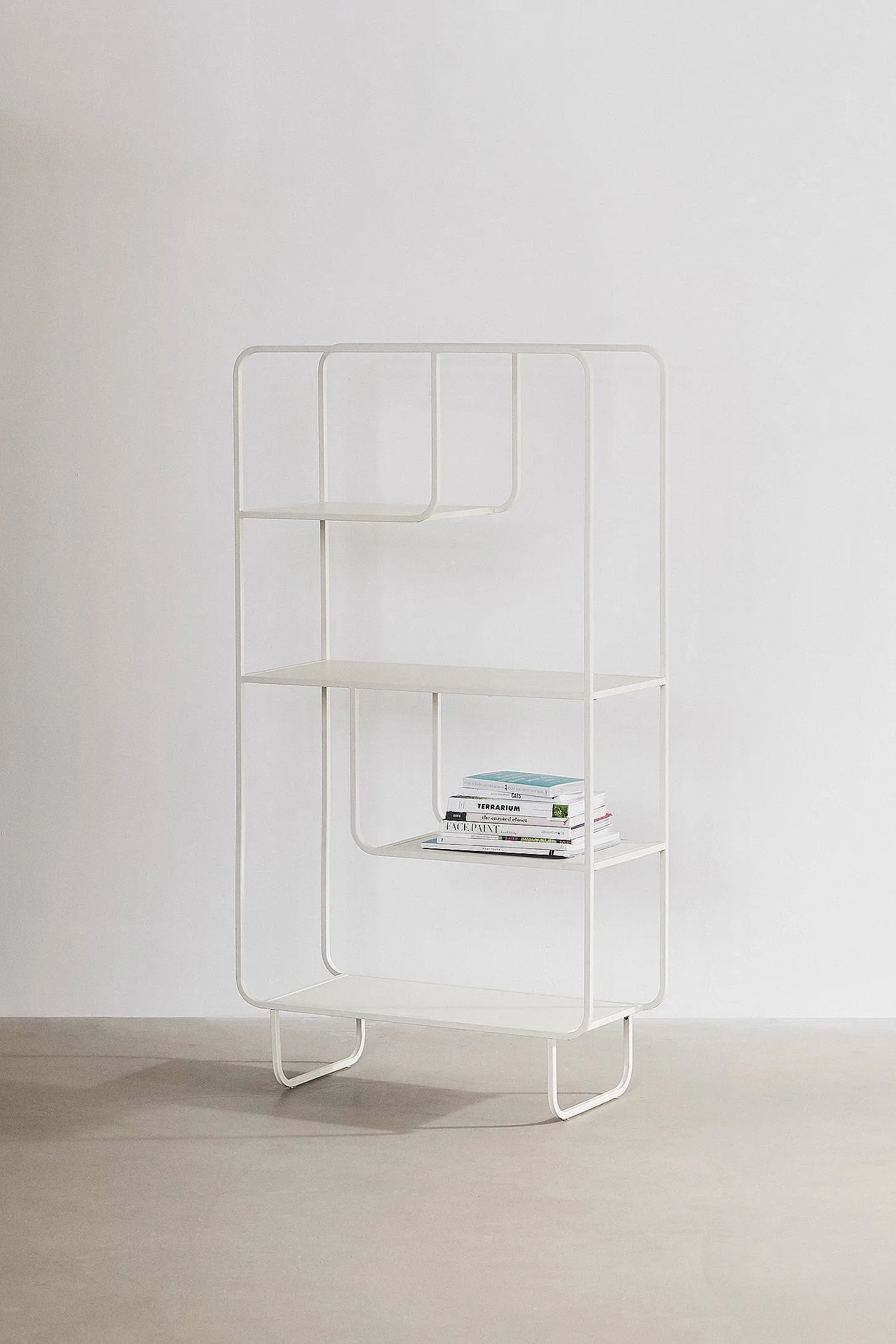 Alana White Bookcase - White 2