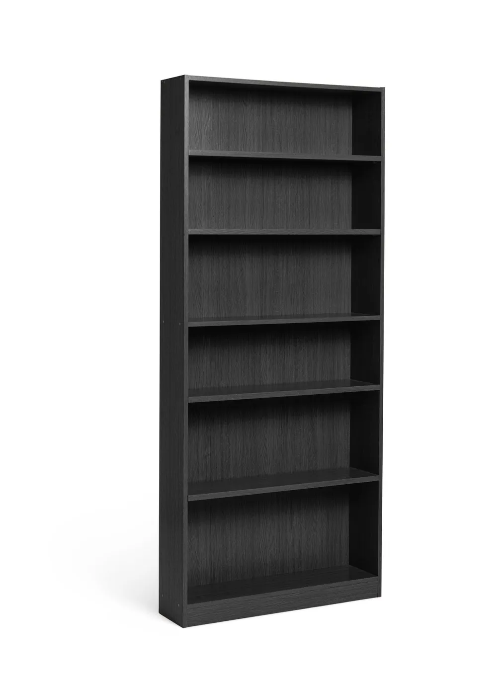 Argos Home Maine 5 Shelf Tall & Wide Deep Bookcase - Black