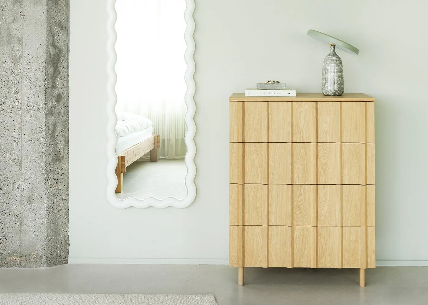 Normann Copenhagen Rib Dresser 4 Drawers Oak 3