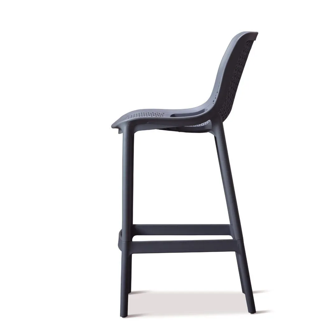 netfurniture Gunez Bar Stool Quality - Grey 2