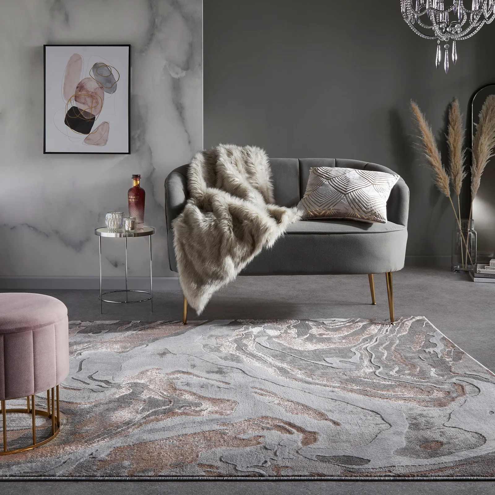 Marbled Rug 1
