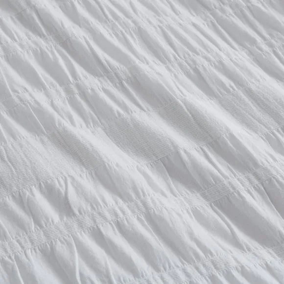 Woven Brixham Seersucker Cotton Duvet Cover & Pillowcase Set 3
