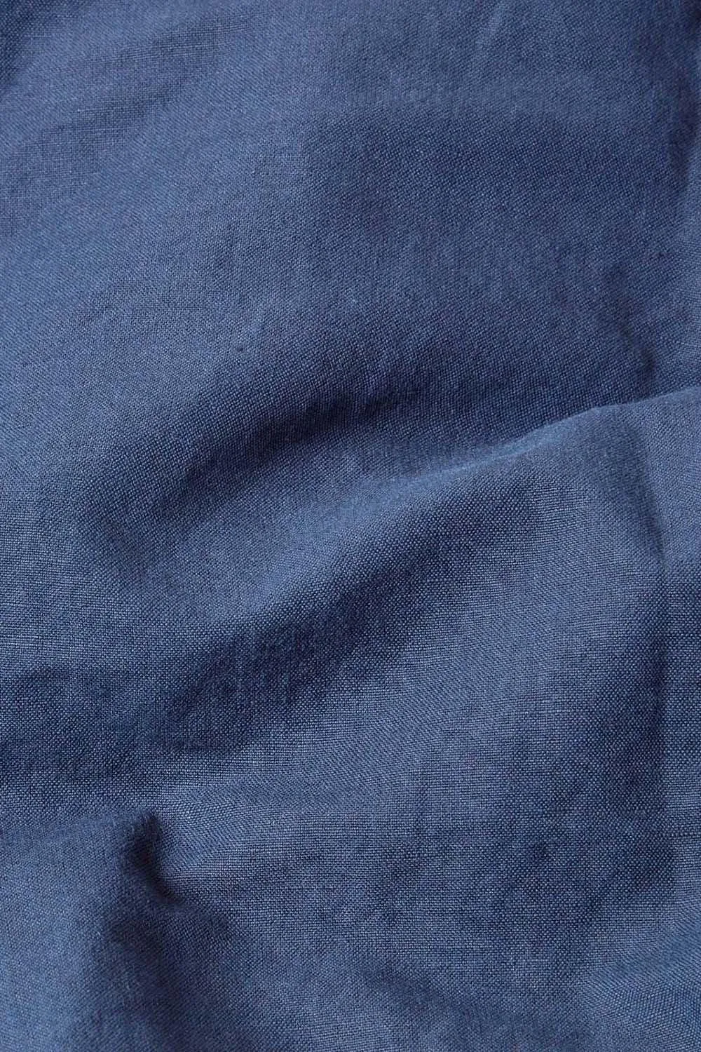 Homescapes Luxury Soft Linen Flat Sheet in Navy 3
