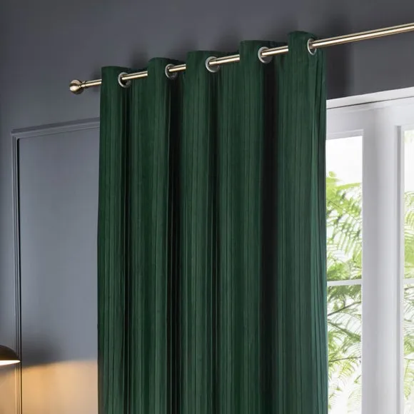 Paoletti Corinthian Eyelet Curtains 1