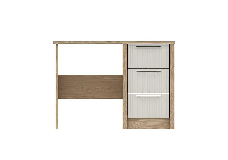Chelsea 3 Drawer Dressing Table with Silver Handles