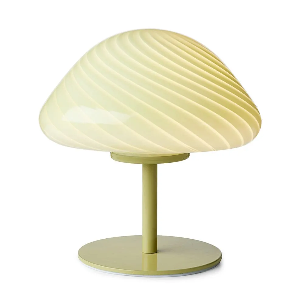 Halo Mini Mush Table Lamp Olive 2