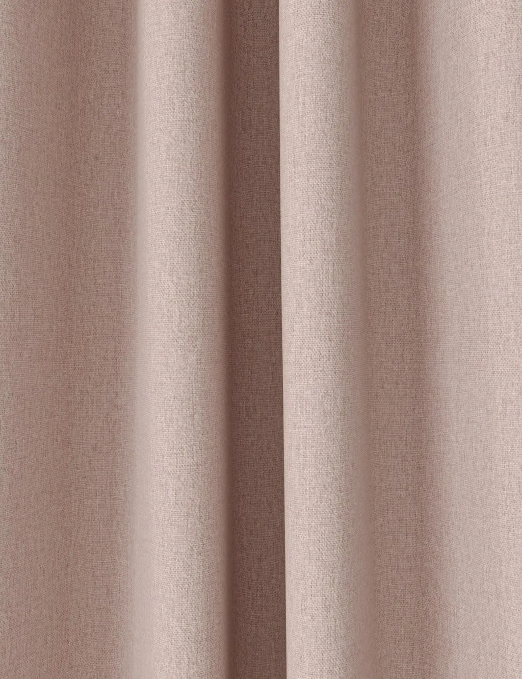 M&S Brushed Pencil Pleat Blackout Ultra Thermal Curtains Blush