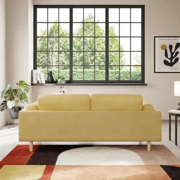 Newton Chunky Tonal Weave 3 Seater Sofa 3
