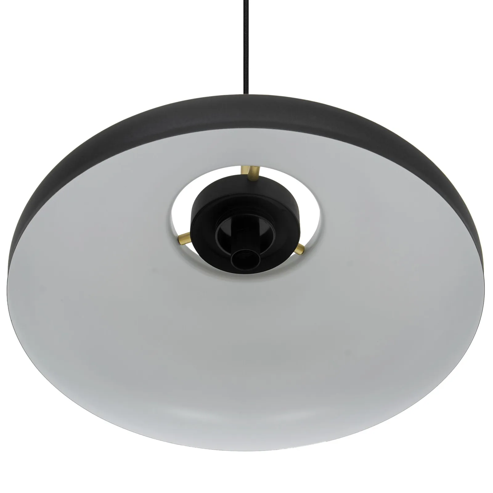 Nordlux Latif Pendant Light Black Metal Dining Room E14 Mains 40cm 4