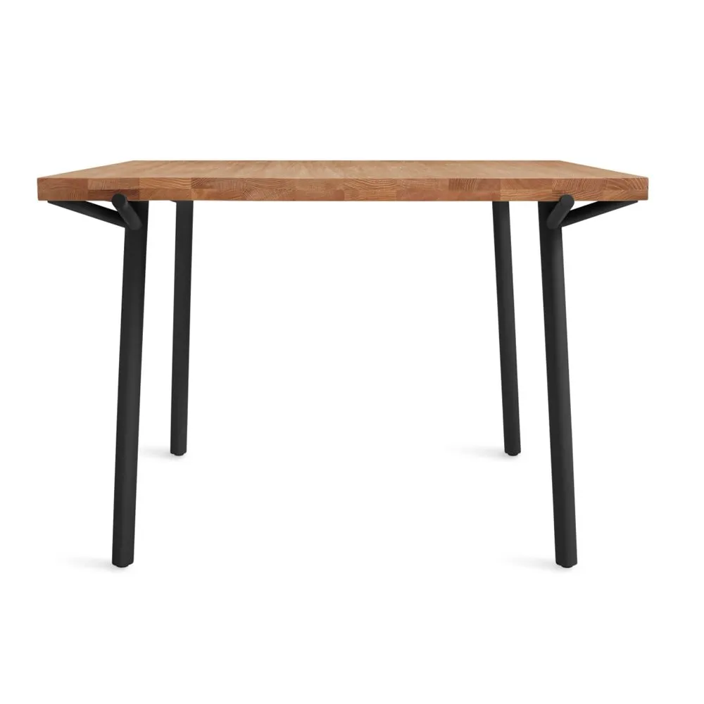 Blu Dot Branch Square Table Oak Black Leg
