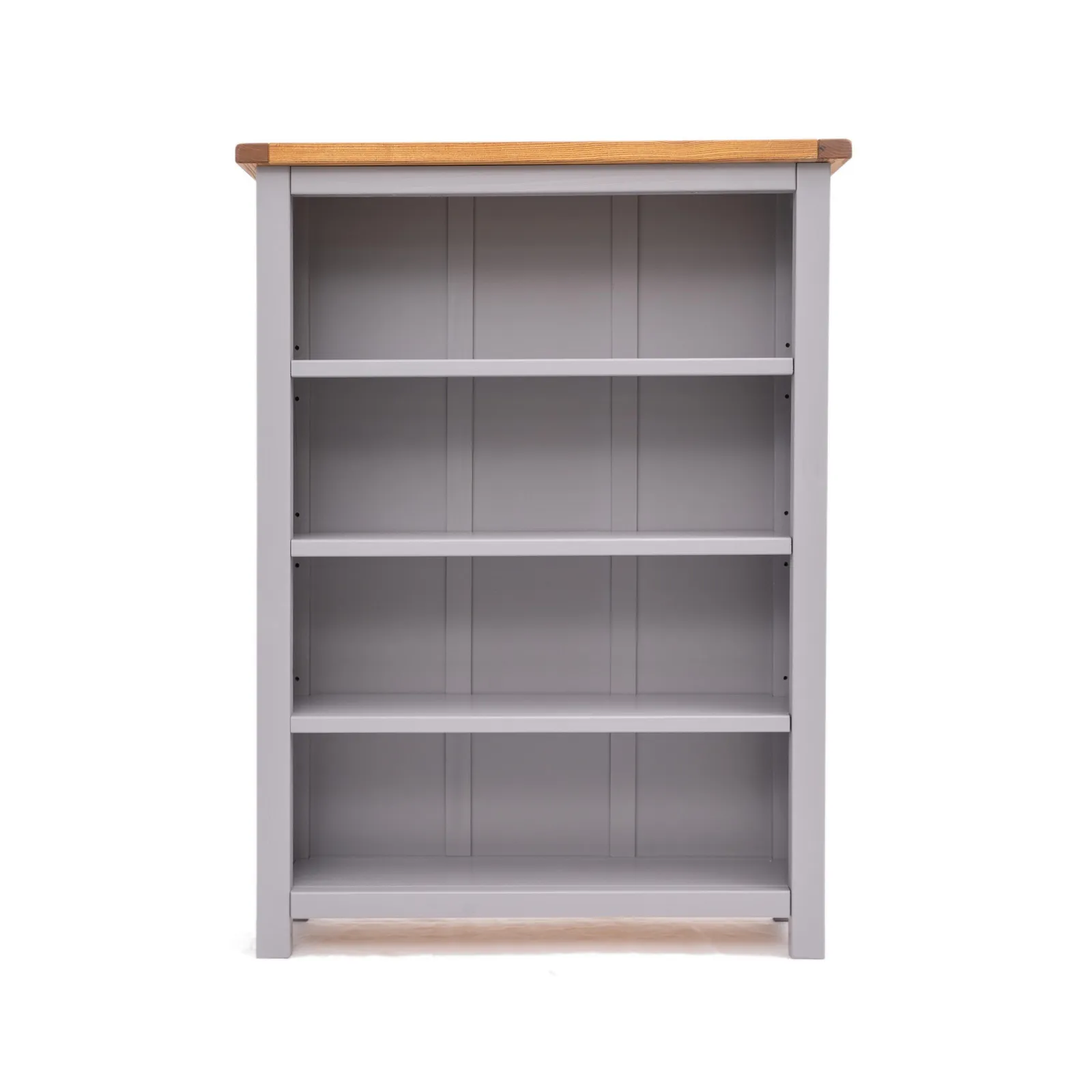 Cabinet Bits Bookcase 120x90x25cm in Grey 1