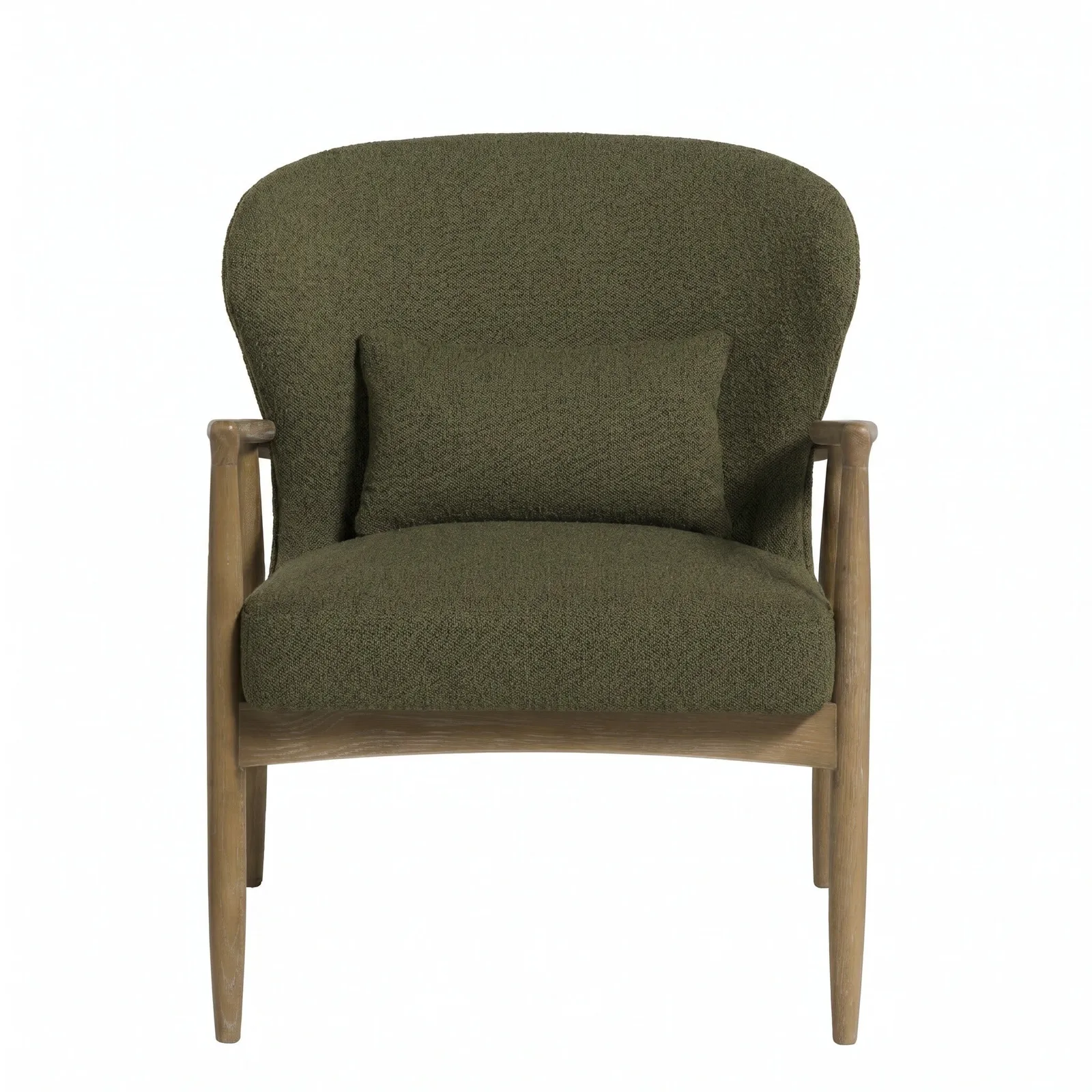 Pinter Armchair, Green Boucle | Barker & Stonehouse 3