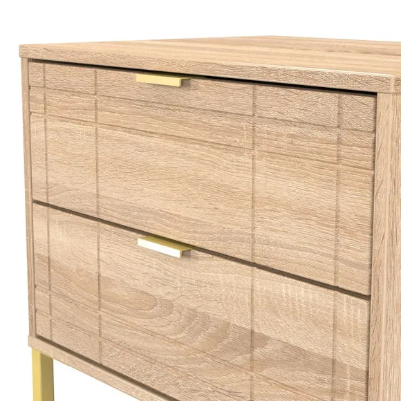 Darlton Wide Bedside Table 5